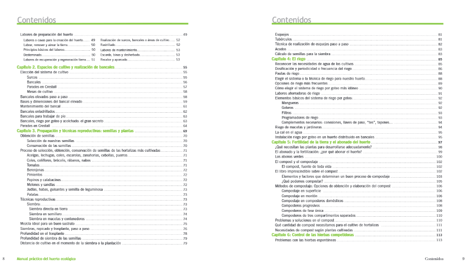 Manual práctico del huerto ecológico
