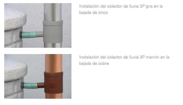 Filtro de bajante 3P